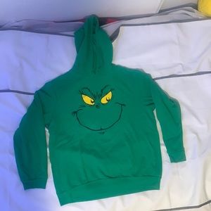 The Grinch Festive Christmas Hoodie: size L